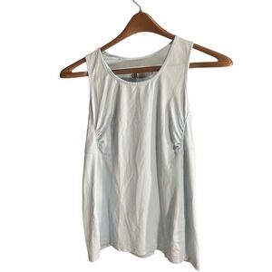 REI Womens Tank Top Light Blue Athletic Performance Stretch Size Large